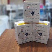 تصویر نوار تست قند خون بایونیم 