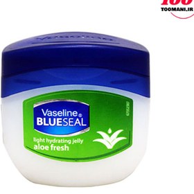 تصویر وازلین ژل Vaseline Blueseal دست و بدن مدل Aloe Fresh حجم 250 میل 