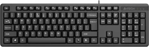 تصویر کیبورد ای فورتک مدل KK-3 A4Tech KK-3 Wired Keyboard