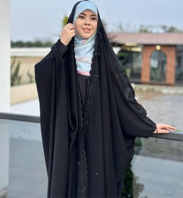 تصویر چادر گلدوزی شیپوری 