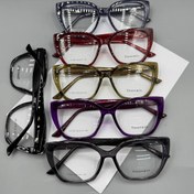 تصویر عینک طبی زنانه کائوچو دسته سیم تیفانی Tiffany مدل 702 