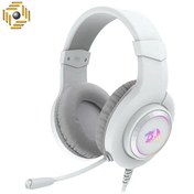 تصویر هدست گیمینگ ردراگون Hylas H371 White(اوپن باکس) Redragon Hylas H371 White RGB Wired Gaming Headset