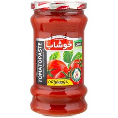 تصویر کنسرو رب گوجه فرنگی خوشاب مقدار 600 گرم Khoushab Canned Tomato Paste 600 gr