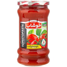 تصویر کنسرو رب گوجه فرنگی خوشاب مقدار 600 گرم Khoushab Canned Tomato Paste 600 gr