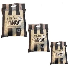 تصویر خاک گربه کربن دار فن کت ۱۰ کیلویی Cat litter 10kg