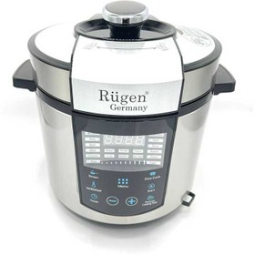 تصویر زودپز برقی روگن مدل RU-1410 دیجیتالی 20 برنامه پخت مجزا ا Rugen electric pressure cooker model RU-1410 Rugen electric pressure cooker model RU-1410