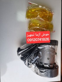 تصویر حرفه ای ترین چراغ اسکنر یووی UV فرابنفش تشخیص رنگ و کارشناسی خودور و NDT مدل UV365 همراه دو عدد عینک 