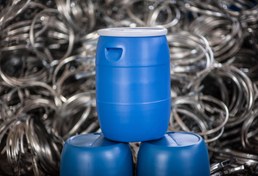 تصویر بشکه ۴۰ لیتری درب پرسی 