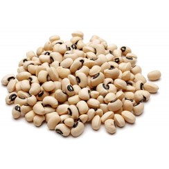 تصویر لوبیا چشم بلبلی درجه یک بین مارکت First-class black-eyed peas from the market