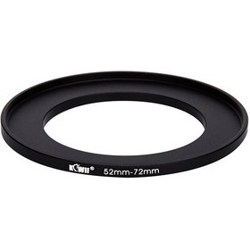 تصویر آداپتور افزایشی فیلتر کی وی مدل 52mm-72mm 