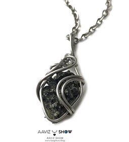 تصویر آویز راف سنگ اپیدوت نمونه خاص و استثنایی A1381 