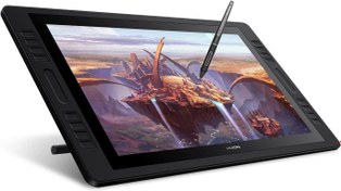 تصویر قلم نوری HUION KAMVAS Pro 20 با صفحه نمایش HUION Kamvas Pro 20 Drawing Monitor Pen