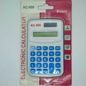 تصویر ماشین حساب مدل کارتی کد KC-888 