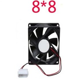 تصویر فن کیس ۸*۸ مشکی پی نت 