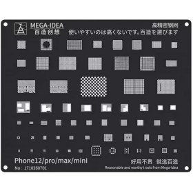 تصویر شابلون آیسی سری MEGA-IDEA 12/12MINI/12PRO/12PRO MAX 