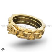 تصویر انگشتر رولکس پسرانه استیل 