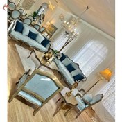 تصویر مبلمان نهارخوری ۷ و ۸ نفره چوبی با کیفیت عالی 