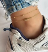 تصویر پابند طرح برگ - دو زنجیر - دولاین وای اس ایکس کد P9043 