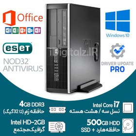 تصویر مینی کیس استوک i7 نسل سه HP 8300 