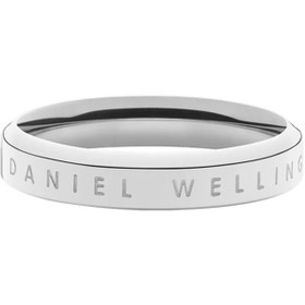 تصویر انگشتر دنیل ولینگتون سری CLASSIC سیلور - سایز daniel wellington classic ring - silver