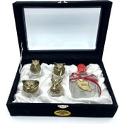 تصویر ست بطری 4 شات شیشه ای 580040 