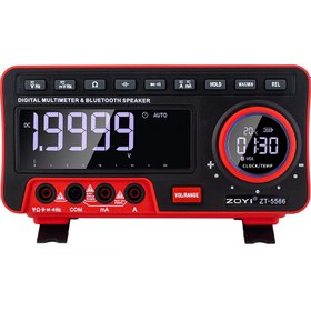 تصویر مولتی متر رومیزی زویی مدل ZOYI ZT-5566 MULTIMETER ZOYI ZT-5566