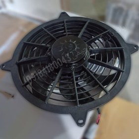 تصویر فن کولر درجا فن‌ خنک کننده موتور با پروانه کامل برند LANRUI Fan LANRUI airconditioning truck