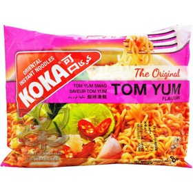تصویر نودل با طعم سوپ تام یام ( توم یام ) ۸۵ گرم کوکا – koka 