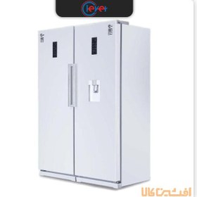 تصویر یخچال فریزر دوقلو کلور 22 فوت مدل میراکل استیل ا 22-ft-miracle-steel-twin-refrigerator-freezer 22-ft-miracle-steel-twin-refrigerator-freezer