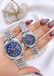 تصویر ست ساعت مچی زنانه و مردانه رولکس دیت جاس Rolex