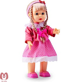 تصویر عروسک دخترانه راه رو سخنگو بلیندا ارتفاع 43 سانتی متر مدل 68037 Belinda Walking Doll 