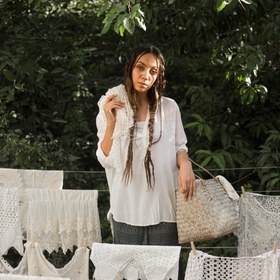 تصویر پیراهن نخی لنین 