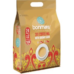 تصویر كافي ميكس 1*3 شكر قهوهاي ساشه 20 گرمي(24عددی) 