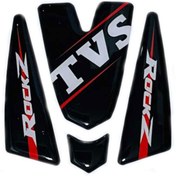 تصویر پد آرم گلگیر و بدنه موتور سیکلت وارون مدل L-48-BLK مناسب برای تی وی اس راکس 