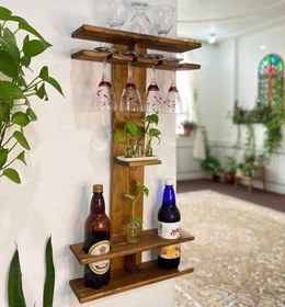 تصویر بار نوشیدنی مدل دیواری wall mounted drink bar