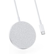 تصویر شارژر وایرلس انکر مدل A2566 توان ۱۵ وات مغناطیسی 