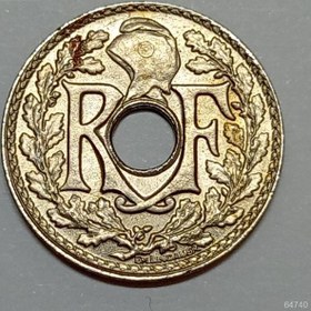 تصویر سکه 5 سنتیم قدیمی فرانسه 1926 (UNC) 