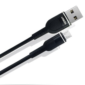 تصویر کابل شارژ USB به MicroUSB آرسون مدل AN-A3 به طول 1متر 
