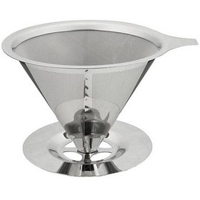 تصویر فیلتر دریپر v60 فلزی Metal v60 drip filter