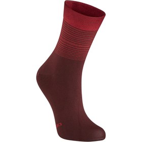 تصویر جوراب تنفس دار دوچرخه سواری ون رایزل - دکتلون Van Rysel Road 520 Cycling Socks - Claret Red 