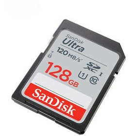 تصویر رم اس دی 128 گیگ سن دیسک SanDisk Ultra U1 C10 120MB/s SanDisk Ultra U1 C10 120MB/s SDXC Memory Card