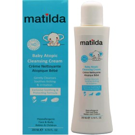 تصویر پاک کننده کرمی آتوپیک کودک ماتیلدا 200 میل Matilda Baby Atopic Cleansing Cream 200ml