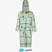 تصویر حوله تن پوش برند ابراهیمی سایز ایکس لارج (XL) طرح چهارخانه 