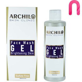 تصویر ژل شستشوی روشن کننده پوست ARCHILO Archilo Lightening Skin Face Wash Gel 250ml