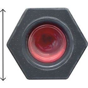 تصویر مخروط حلقه دار ترافیکی مدل 100 سانتی متری Traffic Cone With Ring 100Cm