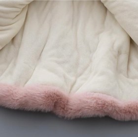 تصویر پالتو خز کلاهدار 