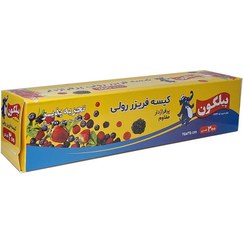 تصویر کیسه فریزر رولی پیلگون بسته ۳۰۰ عددی سایز ۲۵x۳۵ سانتی‌متر 