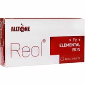 تصویر قرص رئول آهن المنتال آلتون بسته ۳۰ عددی 