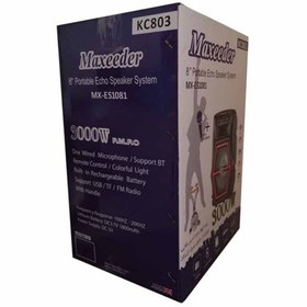 تصویر اسپیکر مکسیدر مدل KC803 Maxeeder KC803 speaker