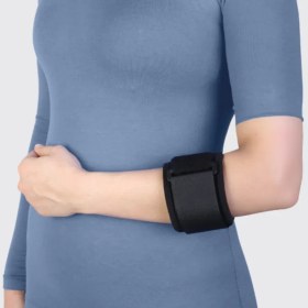 تصویر تنیس البو ساپورت نئوپرن طب و صنعت 35100 Neoprene tennis elbow supports 35100 Free Size